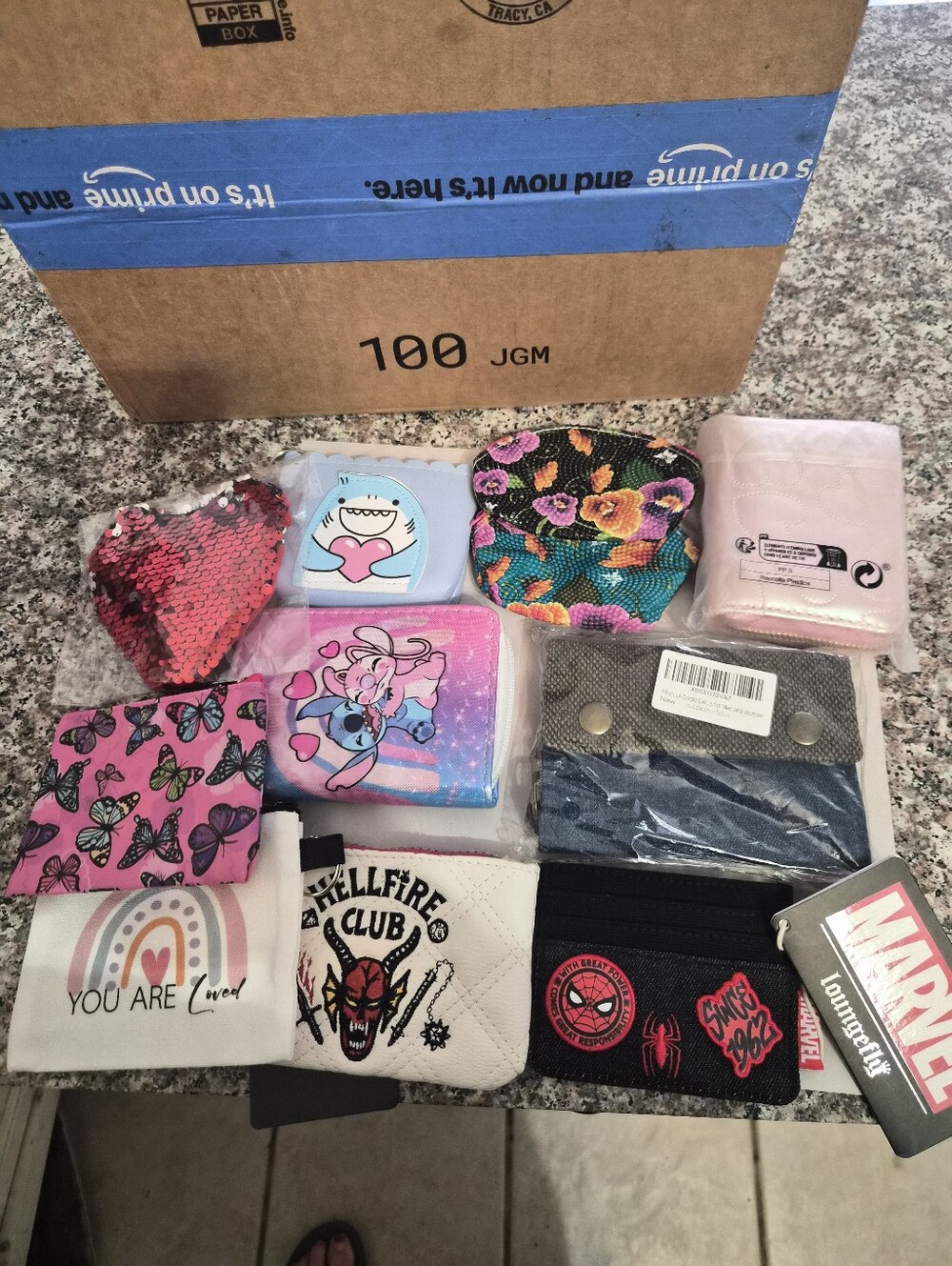 Assorted Wallets, Includs All Shown For One Single Price.